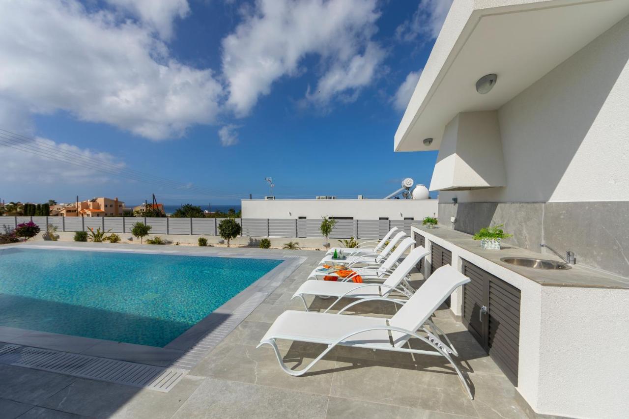 Villa Adaris, Sea Caves Peyia Paphos Eksteriør billede